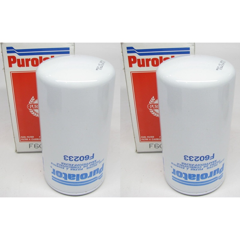 (2) Purolator F60233 Fuel Filters