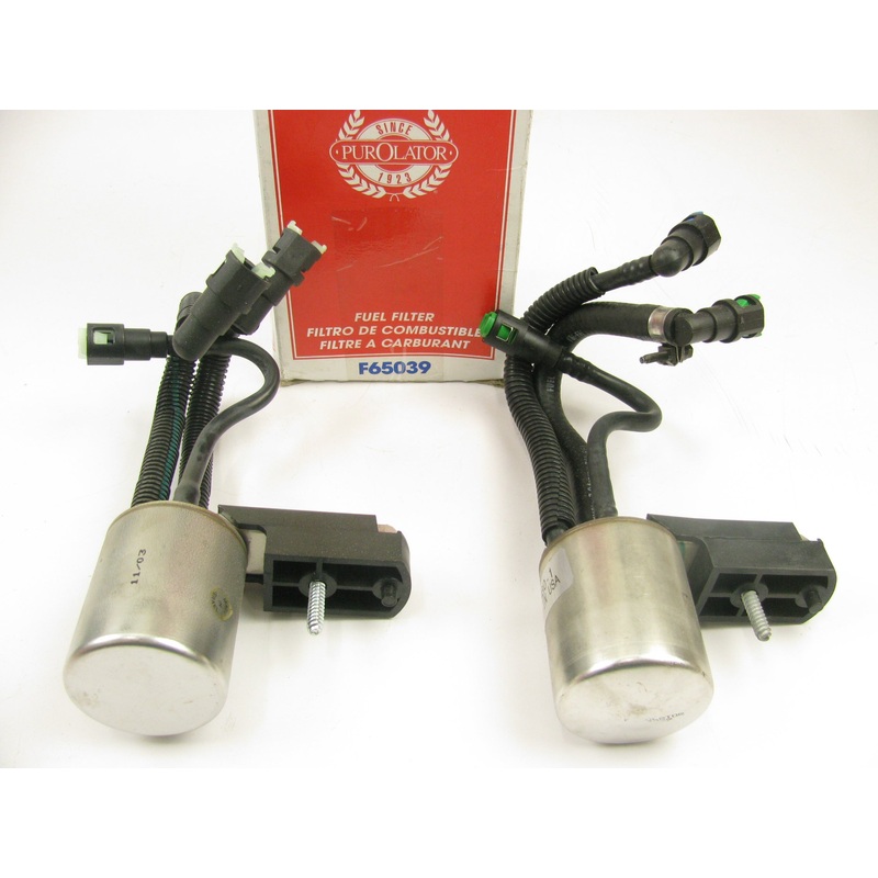 (2) Purolator F65039 Fuel Filter For 1995-1997 Neon