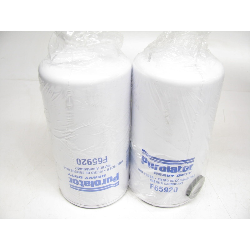 (2) Purolator F65920 Fuel Filters