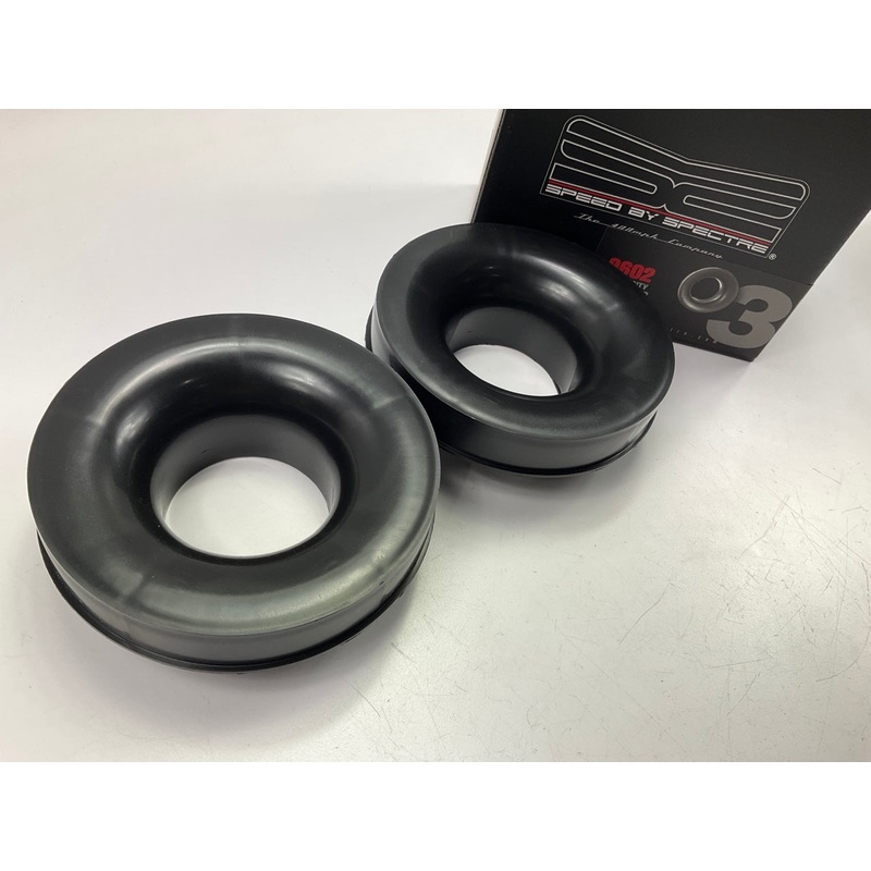 (2) Spectre 9602 3'' Velocity Stack Air Filter Adapter For HPR Filters W/ 6'' Open