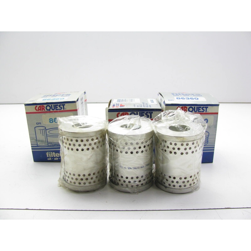 (3) Carquest 86360 Fuel Filters Replaces 33941 P181 3360 FF872 FF5527 PF935