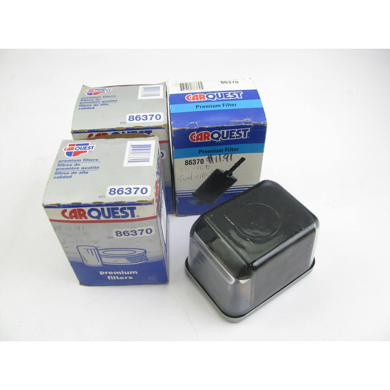 (3) Carquest 86370 Fuel Filter Replaces P1130A 33370 FF996 FF203 P551130 F50147