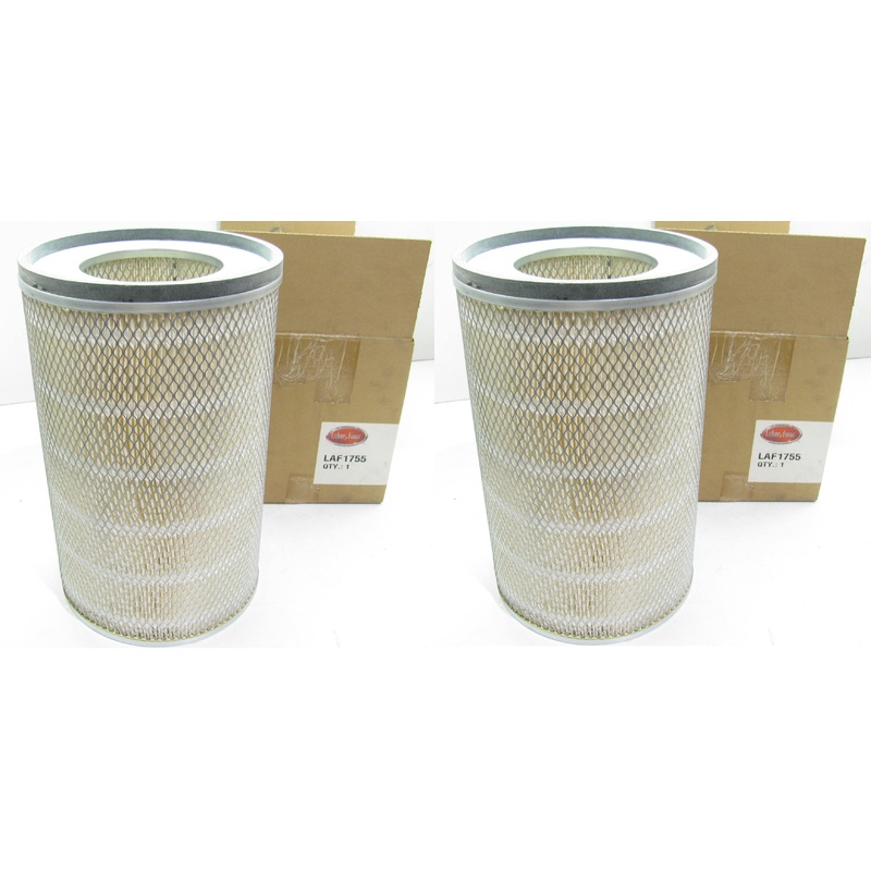 (2) Luberfiner LAF1755 Air Filters Replaces CA1592 46620 A62986 AF613 AF893 PAIR