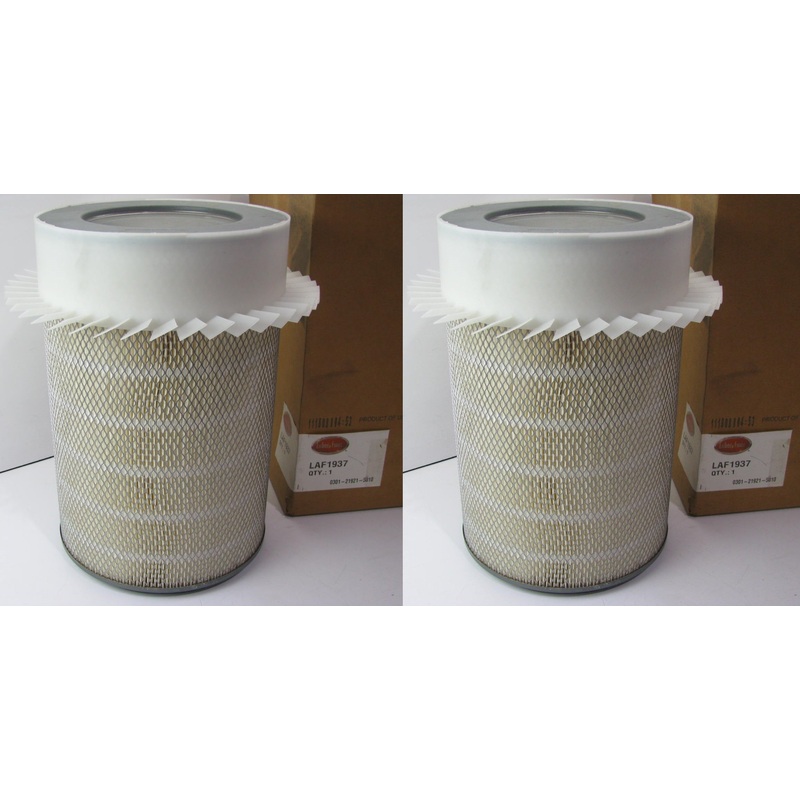 (2) Luberfiner LAF1937 Outer Engine Air Filters For Joy Compressors - PAIR