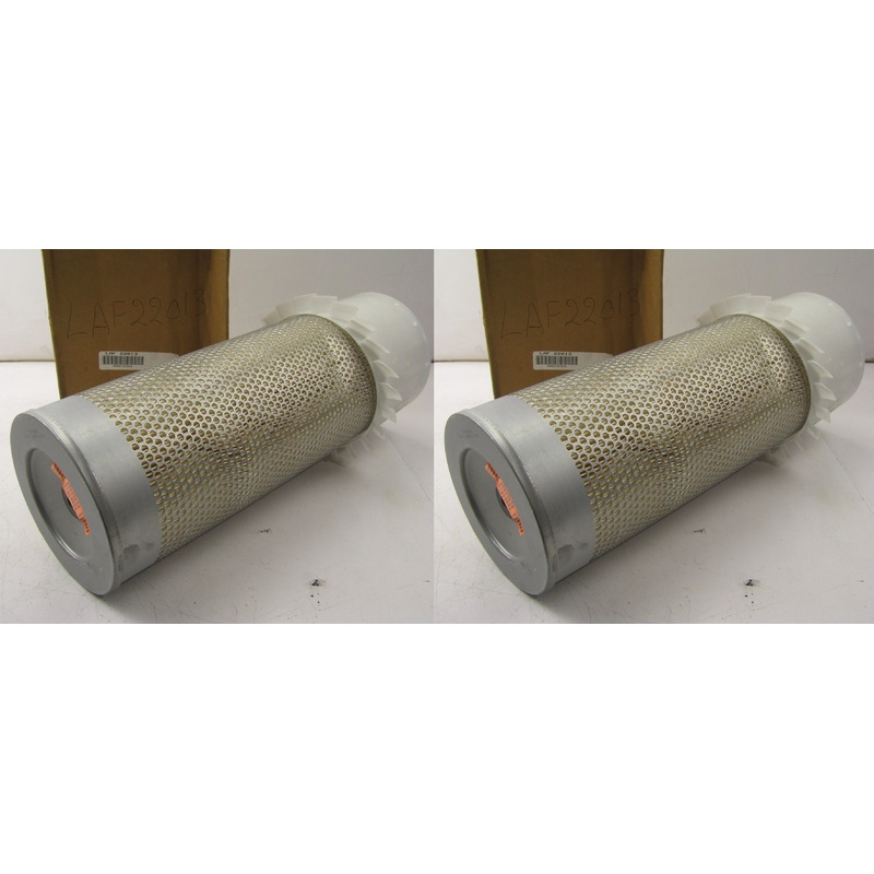 (2) Luberfiner LAF22013 Engine Air Filters For Kobelco Excavators - PAIR