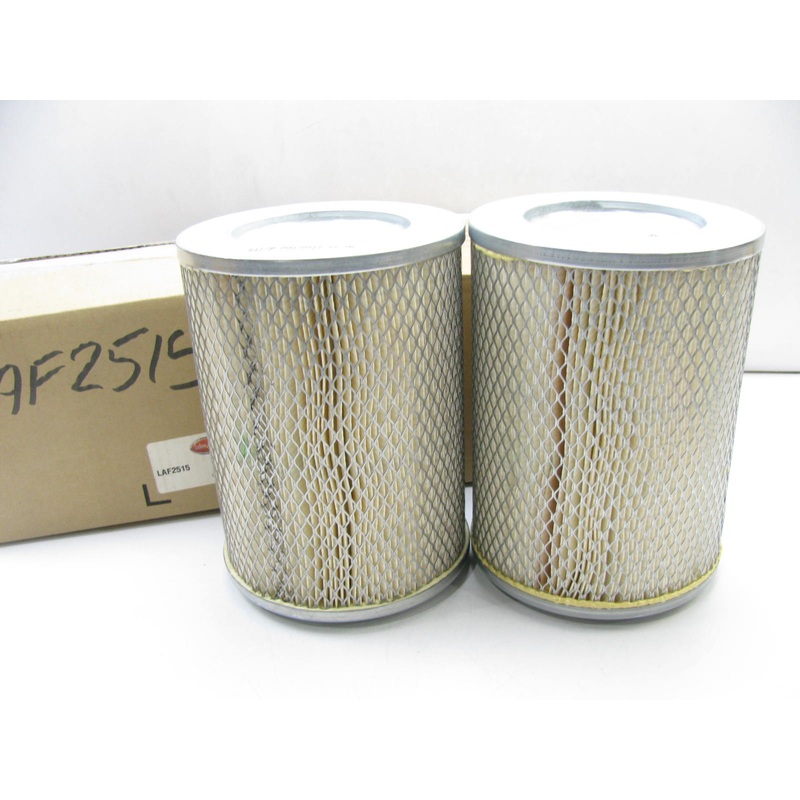 (2) Luberfiner LAF2515 Air Filters Replaces PA2592 LA972 A43417 46366