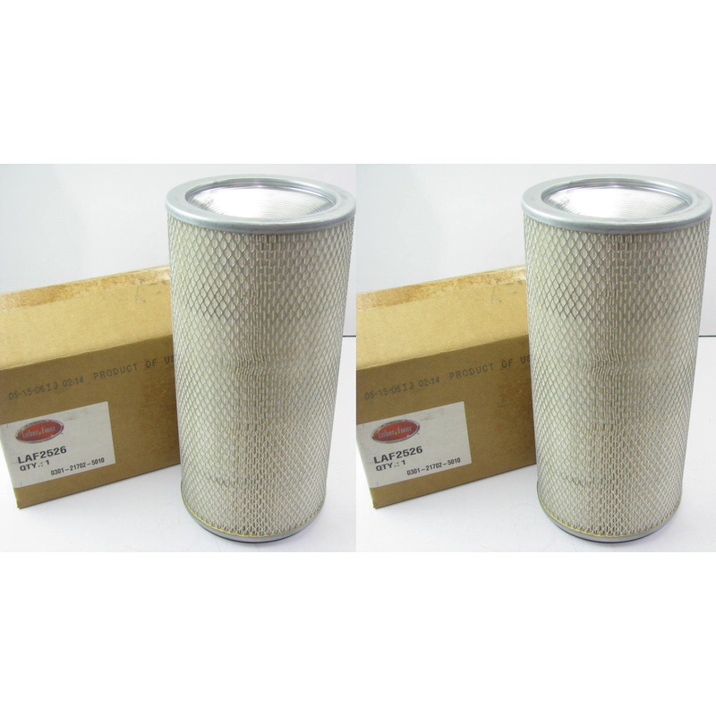 (2) Luberfiner LAF2526 Air Filters Replaces 42651 87651 A63298 2651 AF610 AF986
