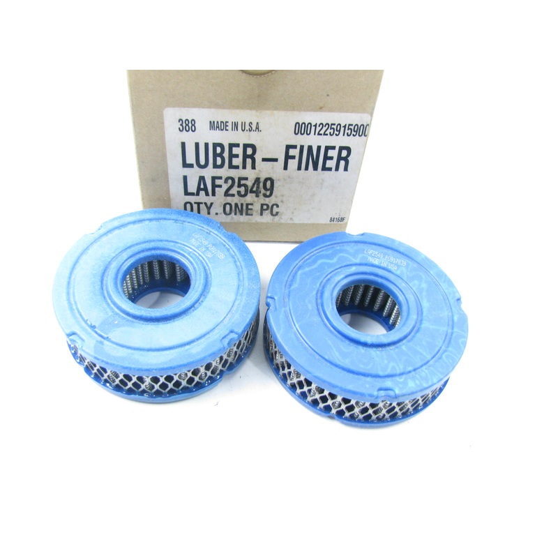 (2) Luberfiner LAF2549 Air Filter For Midland Compressor