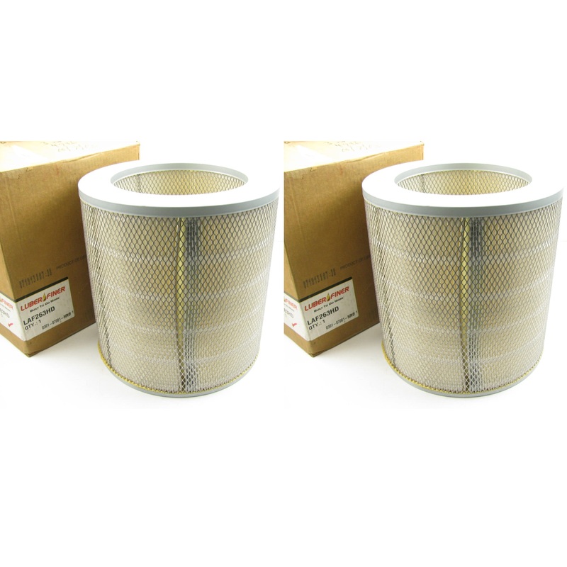 (2) Luberfiner LAF263HD Air Filters Replaces 42626 42490 42192 PA1643 PA1630
