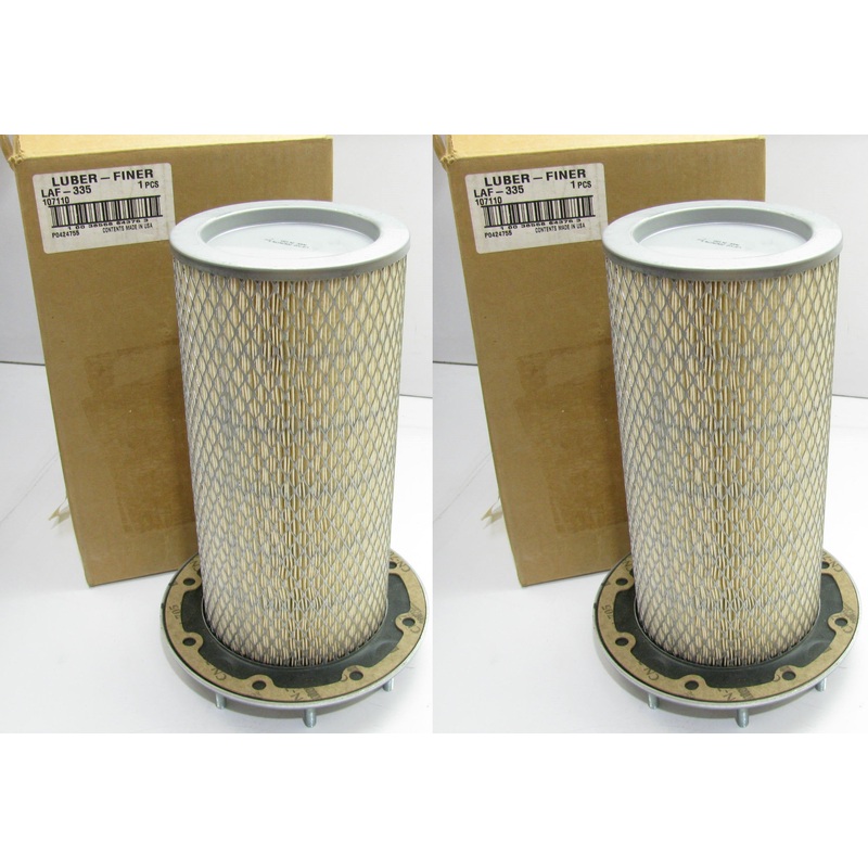 (2) Luberfiner LAF335 Air Filters Replaces CA236 A52053 42335 AF2154 AF338