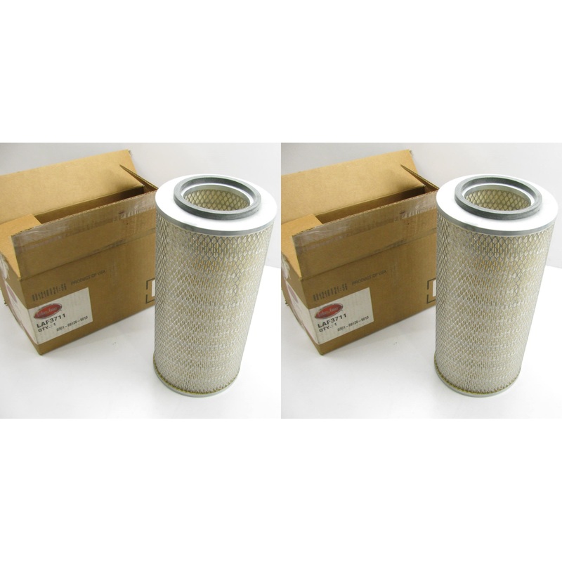 (2) Luberfiner LAF3711 Air Filters Replaces CA1533 42654 A62945 AF395 AH1158