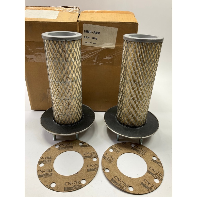 (2) Luberfiner LAF379 Air Filters Replaces CA235 42379 A42041 AF341 P158664