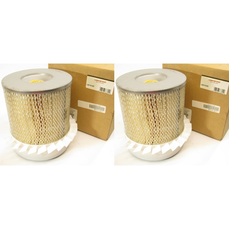 (2) Luberfiner LAF4122 Engine Air Filters For Allis Chalmers Tractors - PAIR