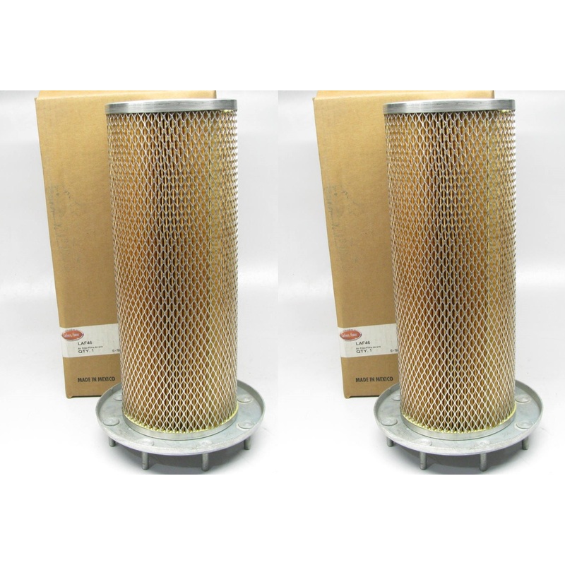 (2) Luberfiner LAF46 Air Filters Replaces CA234 42046 A62055 AF117 AF340 P158663