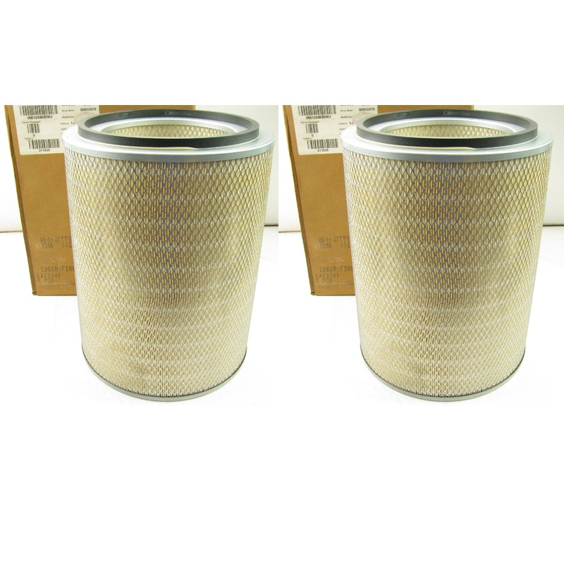 (2) Luberfiner LAF5743 Air Filters For Renault Trucks And Buses - PAIR