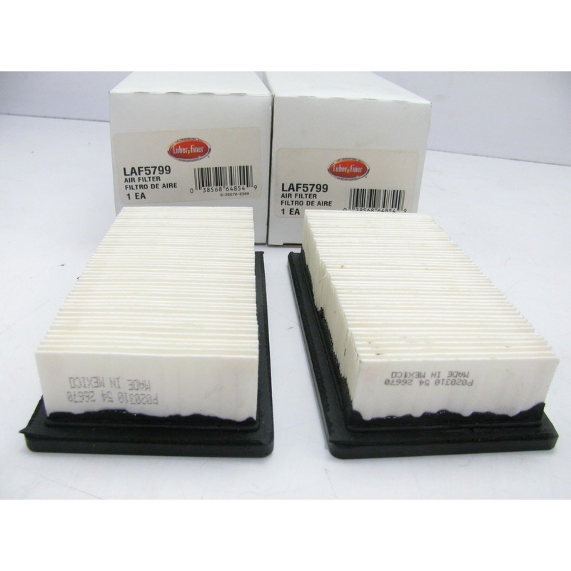 (2) Luberfiner LAF5799 Air Filter For Briggs & Stratton Vanguard 8 + 9 HP Engine