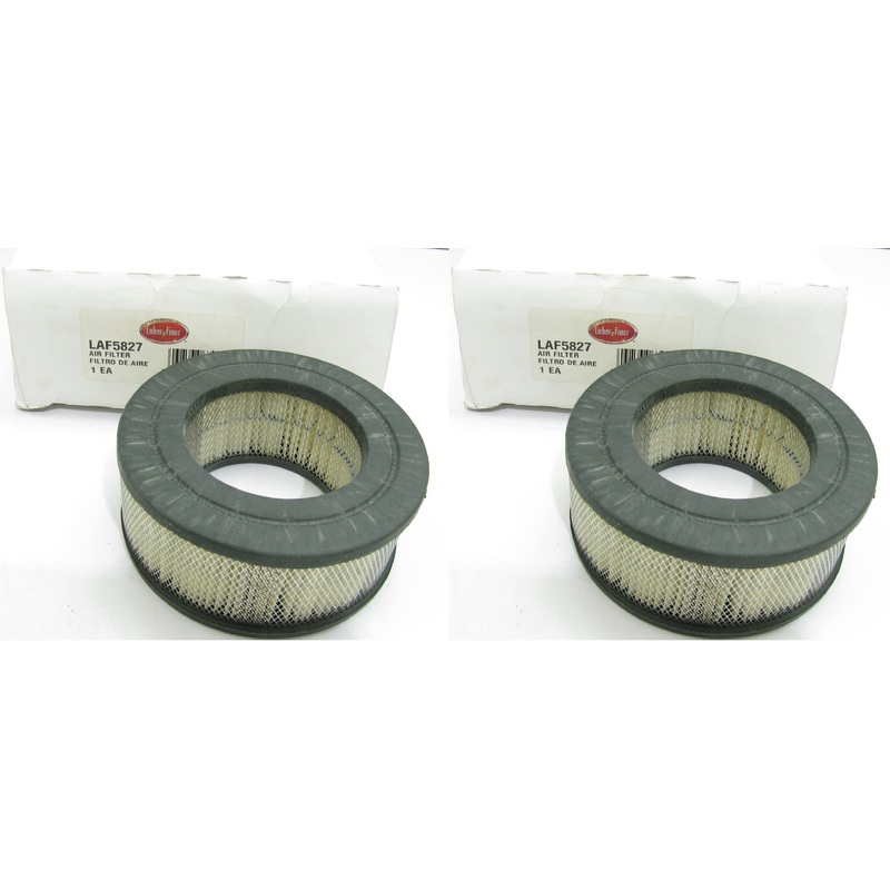 (2) Luberfiner LAF5827 Air Filter Replaces CA8587 42710 AF4106 P606074 87710