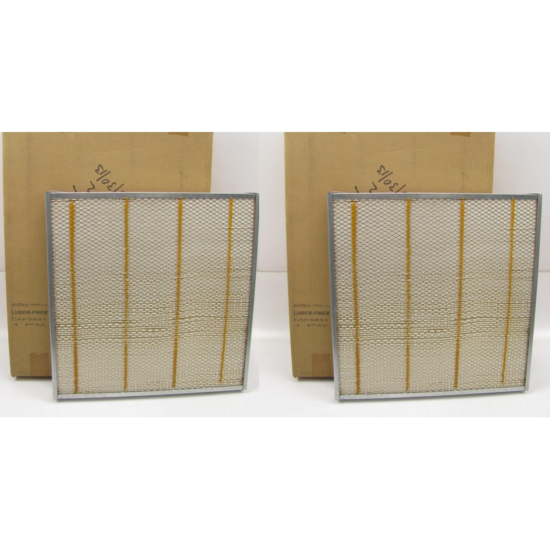 (2) Luberfiner LAF5831 Rigid Panel Air Filters PAIR Replaces Waukesha 169180F