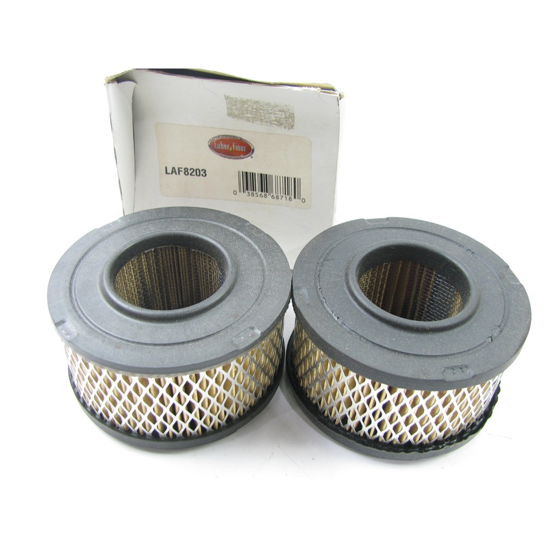 (2) Luberfiner LAF8203 Air Filter For Homelite Concrete Saws 46073