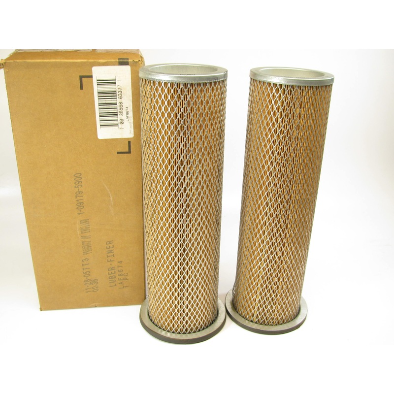 (2) Luberfiner LAF8674 Air Filter Replaces CA546SY 46643 A64560 AF804M P153361