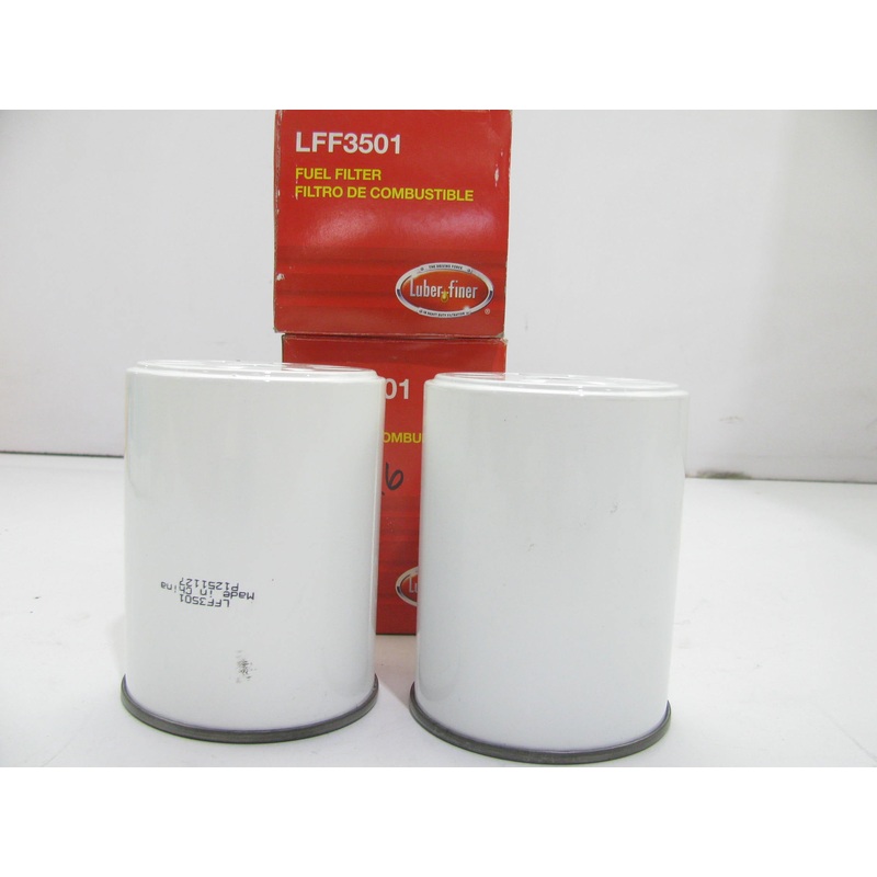 (2) Luberfiner LFF3501 Fuel Filter Replaces C4163 33196 F53135 FF4052 P779330
