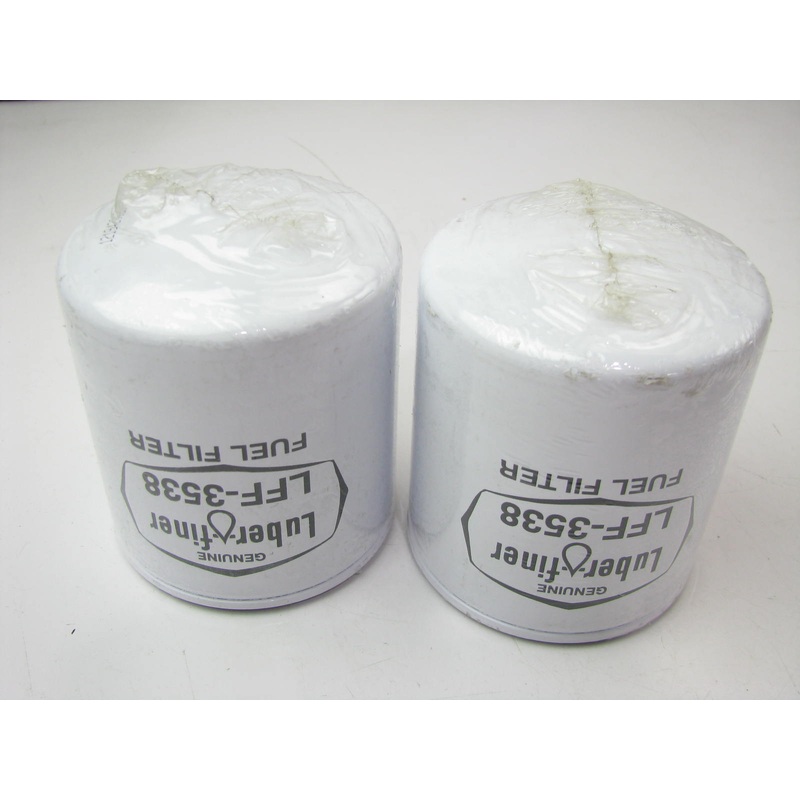 (2) Luberfiner LFF3538 Fuel Filter