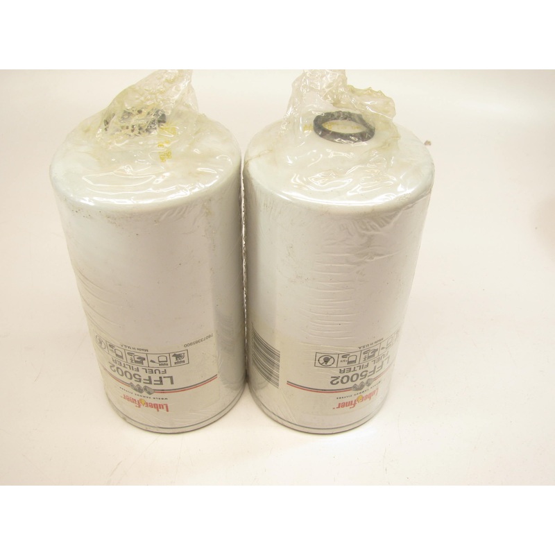 (2) Luberfiner LFF5002 Fuel Filter