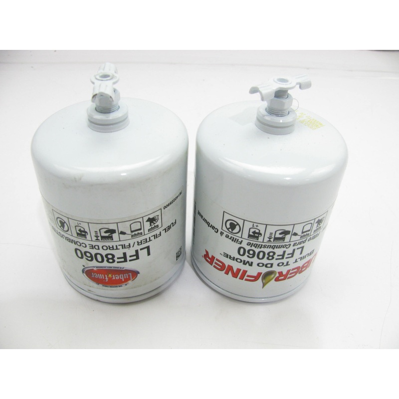 (2) Luberfiner LFF8060 Fuel Filter