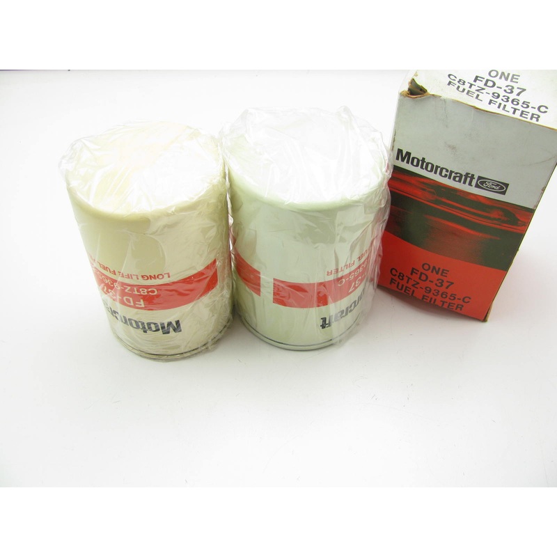 (2) Motorcraft FD-37 Fuel Filters
