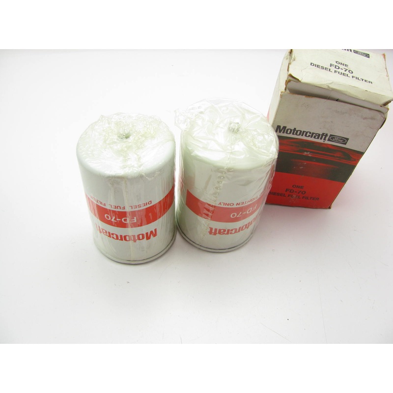 (2) Motorcraft FD-70 Fuel Filters