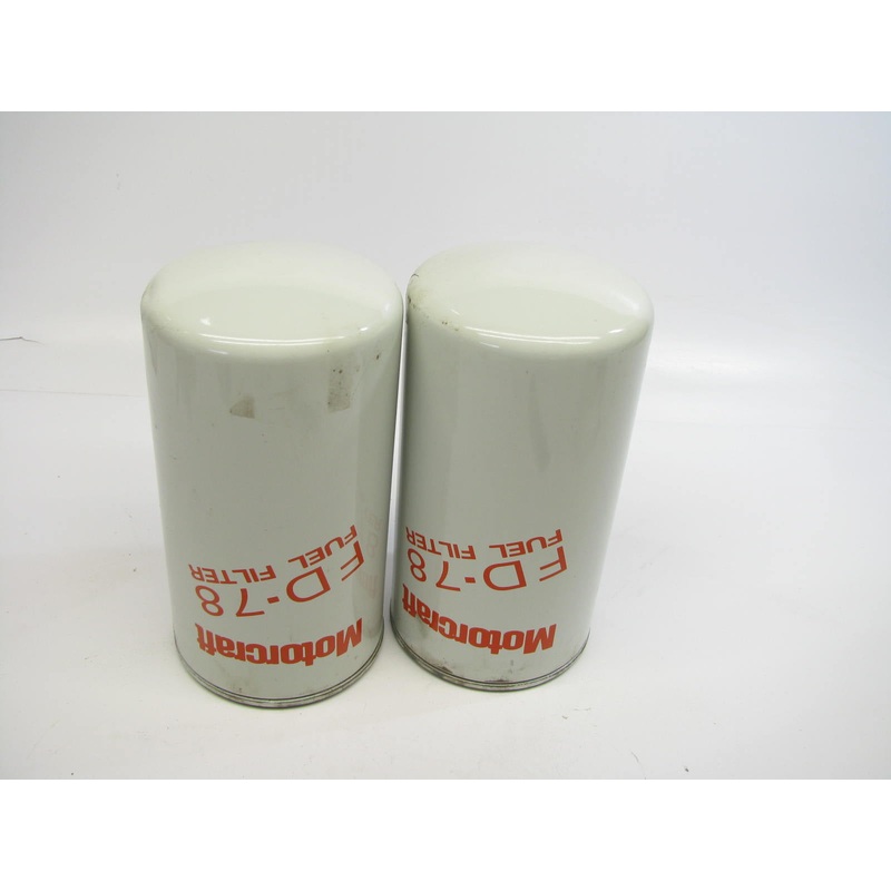 (2) Motorcraft FD-78 Fuel Filters Replaces 33218 K50004 LK2M KF24 FF5347 P559277