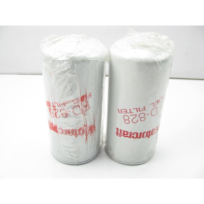 (2) Motorcraft FD828 Diesel Fuel Filters: Wix 33118 F60096 LFP815F FF992 FF5207