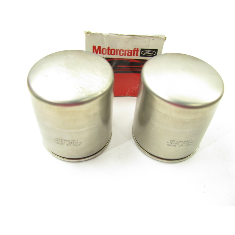 (2) Motorcraft FG-791 Fuel Filter Replaces G6419 33359 33247 F54778 G791 BF7969