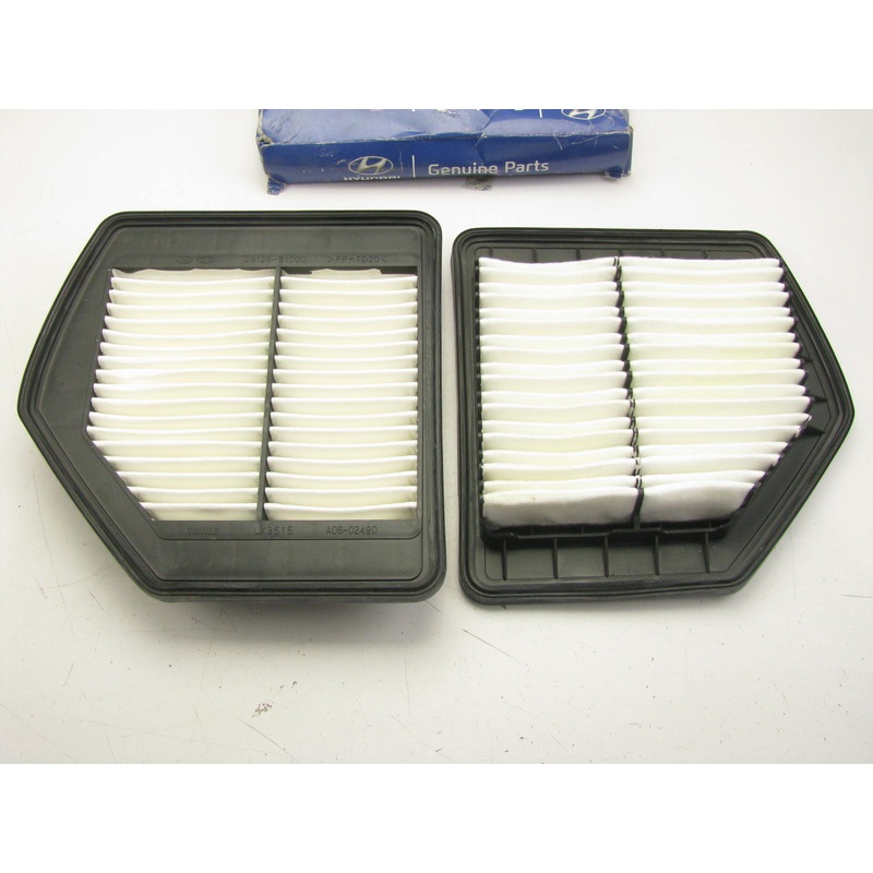 (2) NEW - OEM 28128B1000 Right Engine Air Filter For 2015-2022 Genesis 5.0L-V8