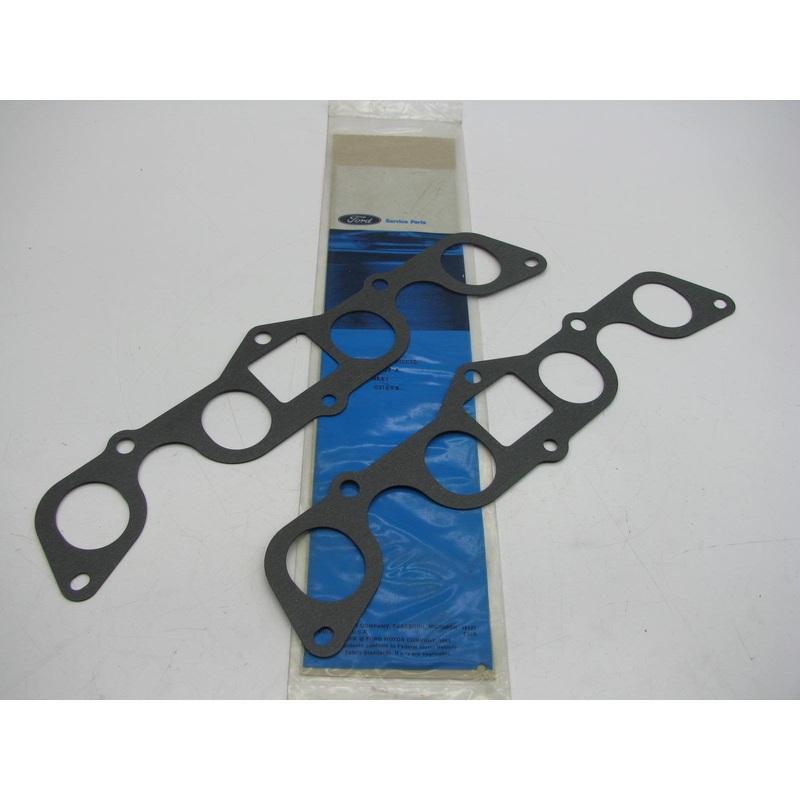 (2) NEW - OEM Ford E6FZ-9439-A Engine Intake Manifold Gasket 1985-1990 1.9L