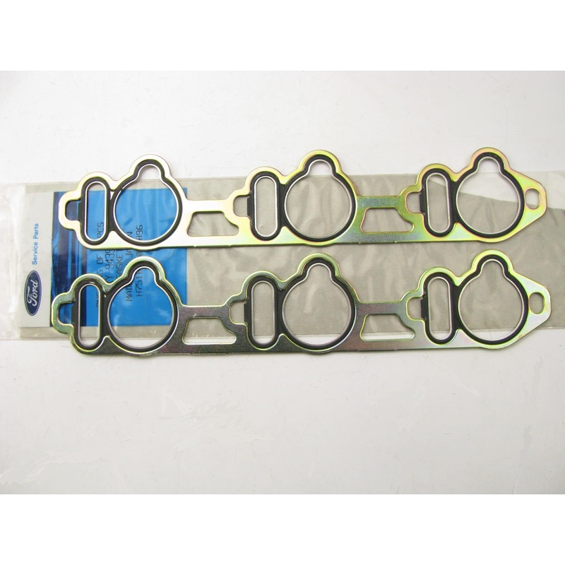 (2) NEW - OEM Ford F4XY-9439-A Intake Manifold Gasket 1993-1996 Villager 3.0L