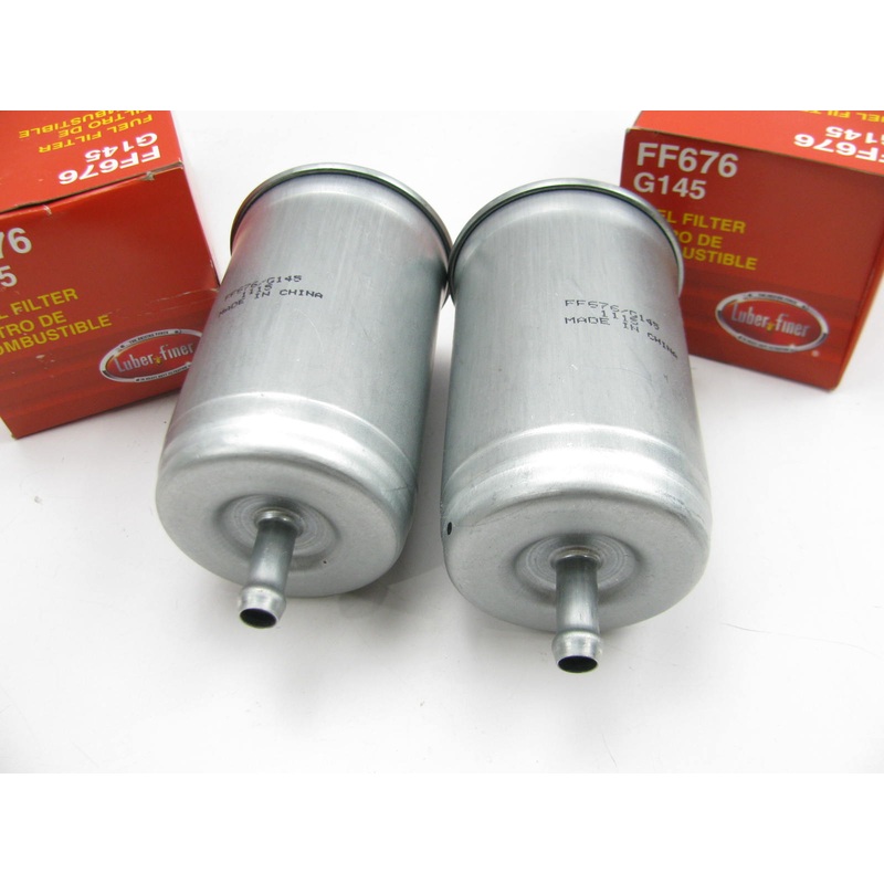 (2) Luberfiner FF676 Fuel Filters