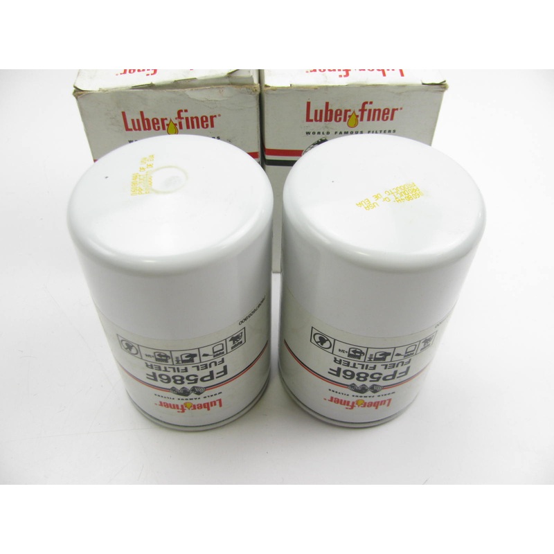 (2) Luberfiner FP586F Fuel Filter