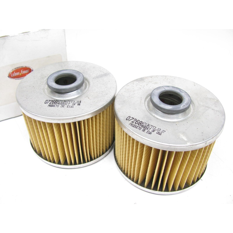 (2) Luberfiner L50F Fuel Filter For CAV Fuel Systems, IHC, Perkins, Cockshutt