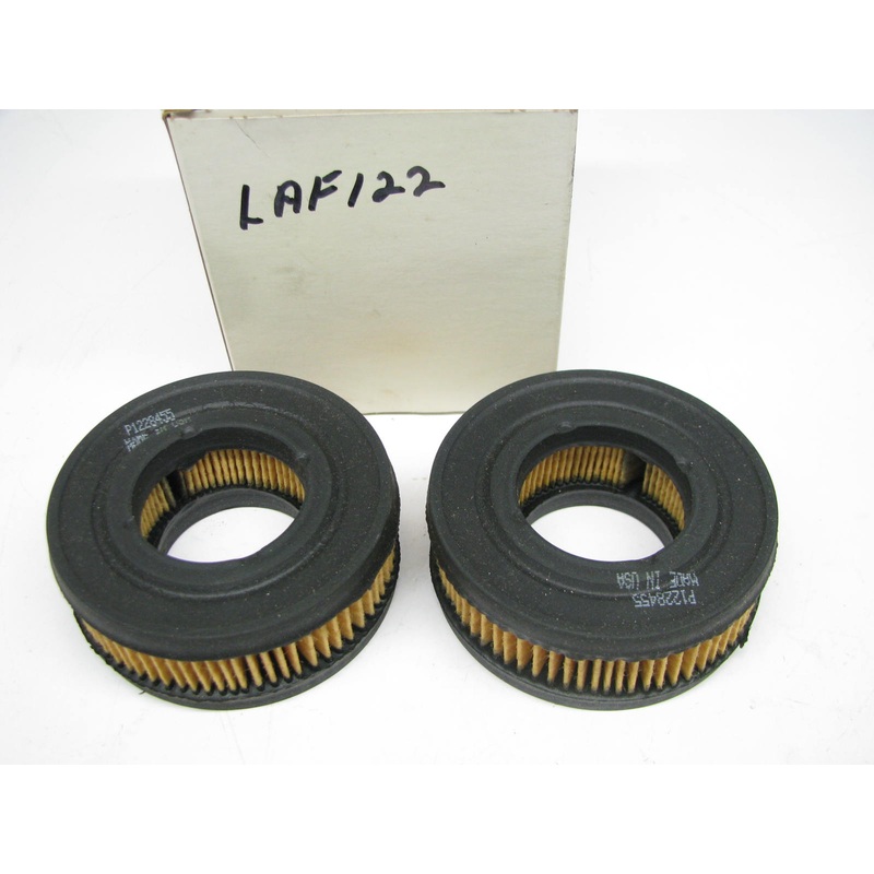 (2) Luberfiner LAF122 Engine Crankcase Breather Element Filter