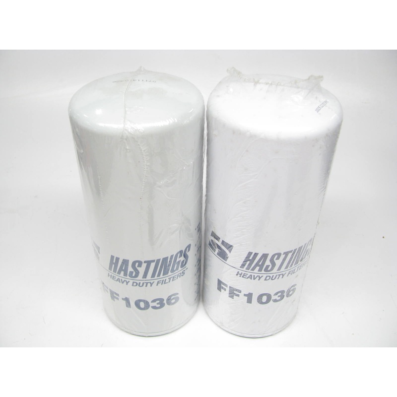 (2) Hastings FF1036 Fuel Filters Replaces P1125 33342 F60038 LFP252F FF192