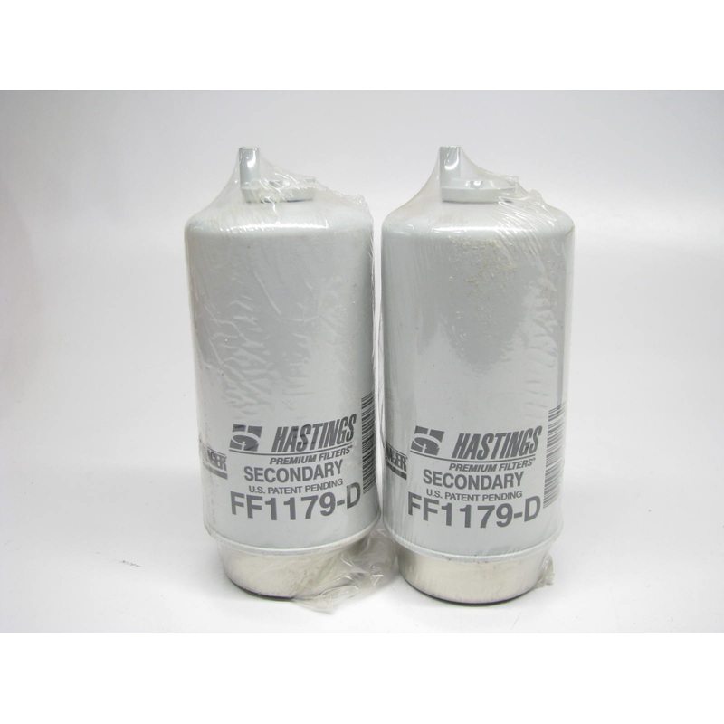 (2) Hastings FF1179-D Fuel Filter For Komatsu Forestry