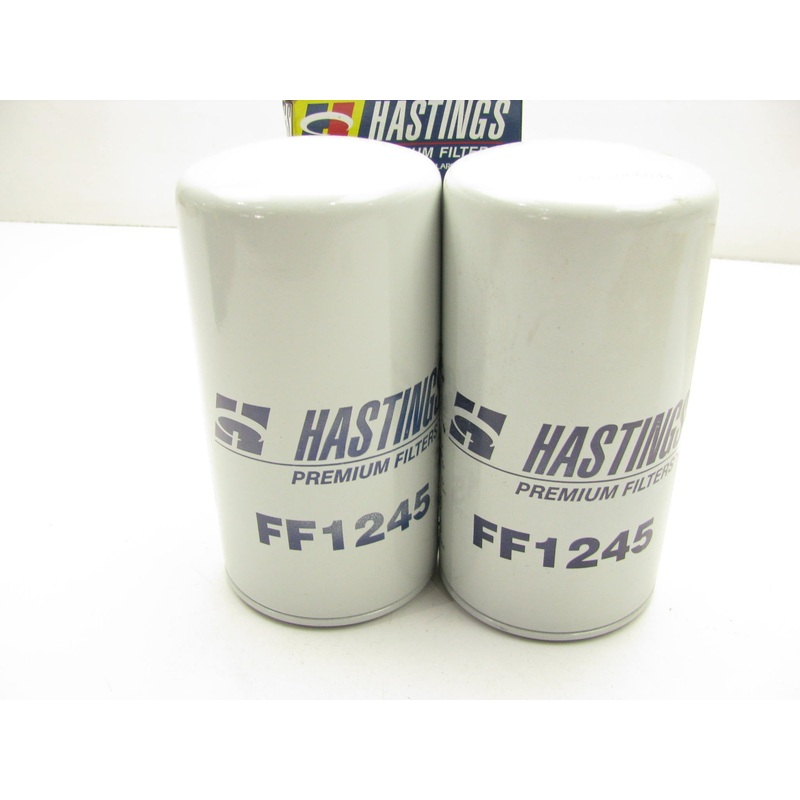 (2) Hastings FF1245 Fuel Filter For Cummins ISC, ISL, ISM Engines
