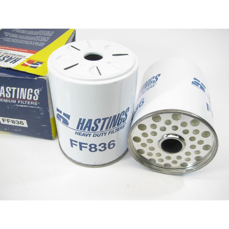 (2) Hastings FF836 Fuel Filter Replaces C4163 33196 F57783 FF4052 P779330 86196
