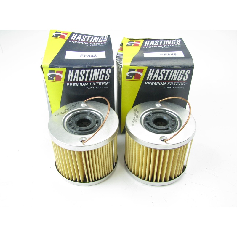 (2) Hastings FF848 Fuel Filter Replaces CS5043 33796 33795 F53148 FS20102 PF598