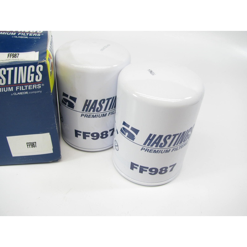 (2) Hastings FF987 Fuel Filter Replaces 33351 F50041 LK17CA LFP230F FF183 P1119