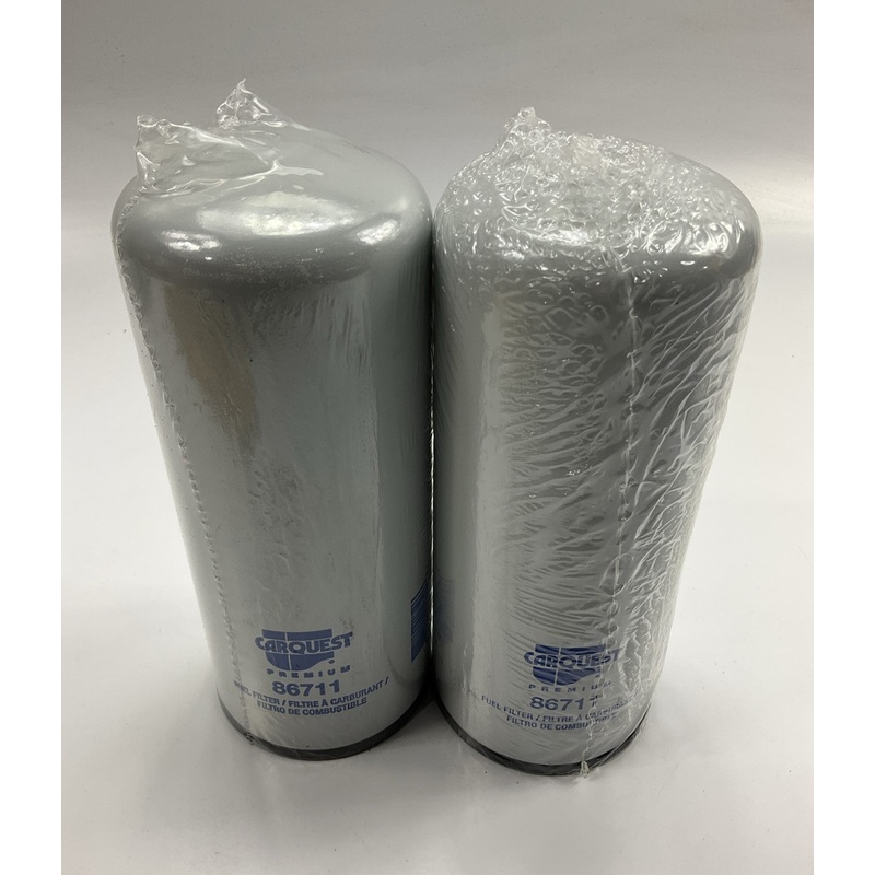 (2) Carquest 86711 Fuel Filter - Replaces P9644 33711 F75964 LFF2201 P559626