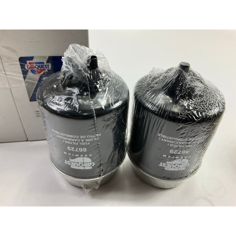 (2) Carquest 86729 Fuel Filter - Replaces 100-6374, 138-3100, 33729, BF7783D