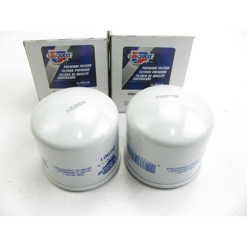 (2) Carquest 86961 Fuel Filter Replaces 33961 P4506PL 33996 F55997 LFF3806 FF896