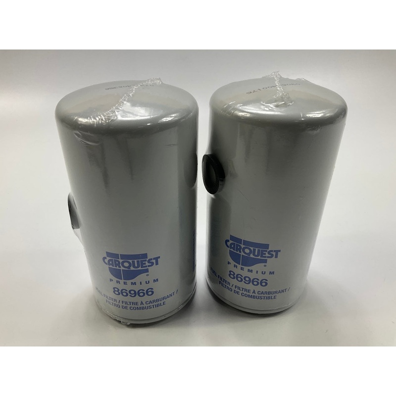 (2) Carquest 86966 Fuel Filter - Replaces 4934845, P550880, LFF5632, 33966